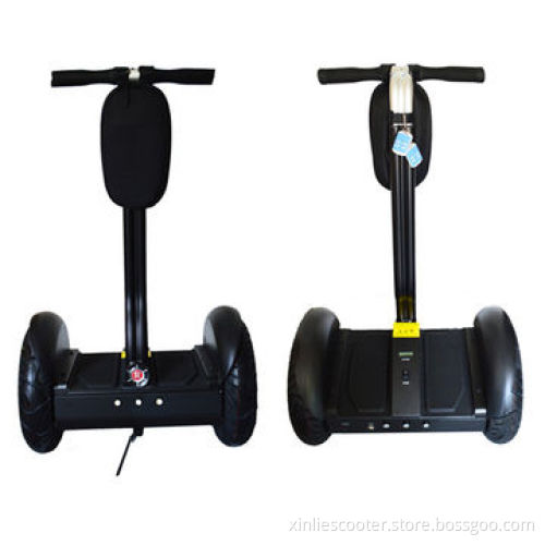 Outdoor Use Folding Self-balancing Electric Vehicle Scooter in Blue Color
